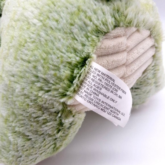 Best Made Toys Triceritops Plush Dinosaur 11" Clean Sanitized Green Eyes Collect - Picture 8 of 9